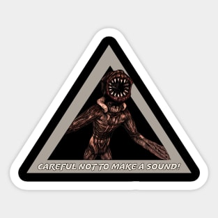 Careful Not To Make A Sound! - Figure from Roblox Doors Sticker